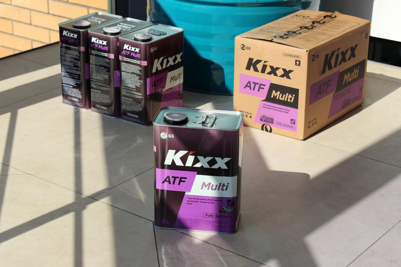 KIXX ATF Multi масло для АКПП и ГУР 4л.