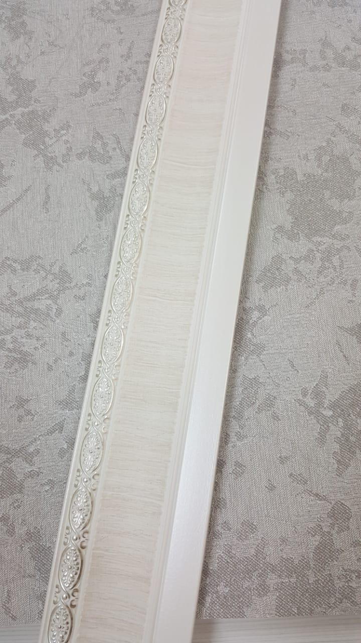 Полиуретановые молдинги Baseboard W-01 Cream 80*13