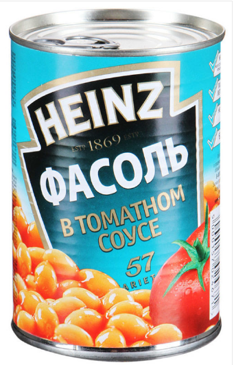 Фасоль Heinz в томатном соусе 415г.