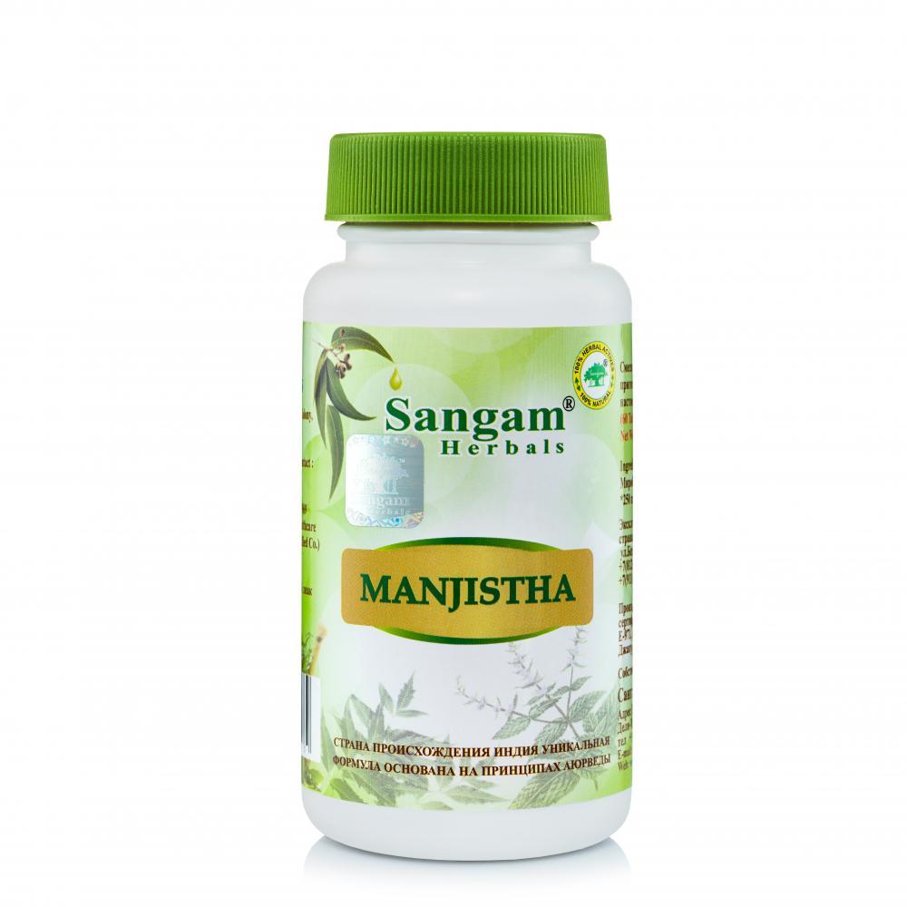 Манжишта для очищения крови, 60 таб.Manjistha, Sangam Herbals