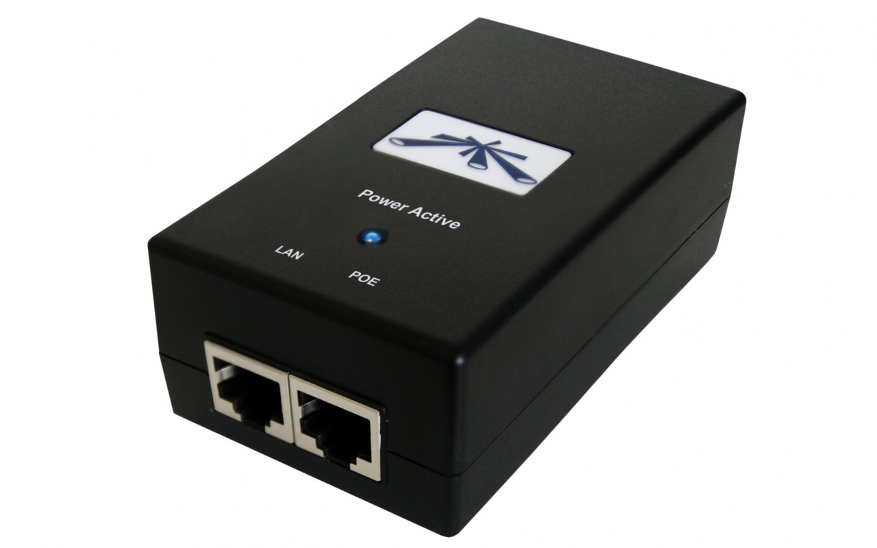 Адаптер PoE Ubiquiti POE-48-24W-G 48V 0.5A Gigabite 10/100/1000Mbps
