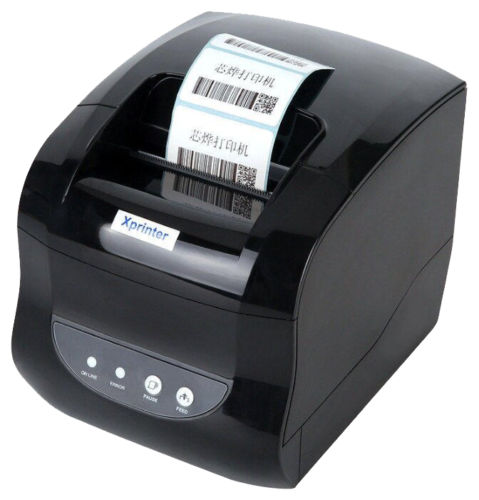 Принтер этикеток Xprinter XP-365B принтер для печати этикеток