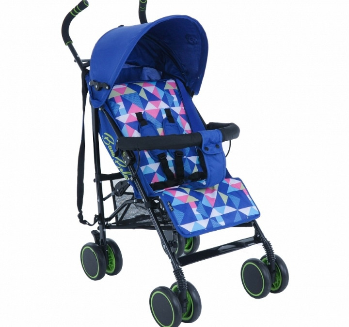 Коляска-трость Bambola Pallino Indigo Blue синий