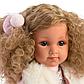 LLORENS: Кукла Елена 35 см., блондинка в меховом жилете, фото 2