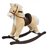Качалка-лошадка Pituso белый с чёрными пятнами, фото 3