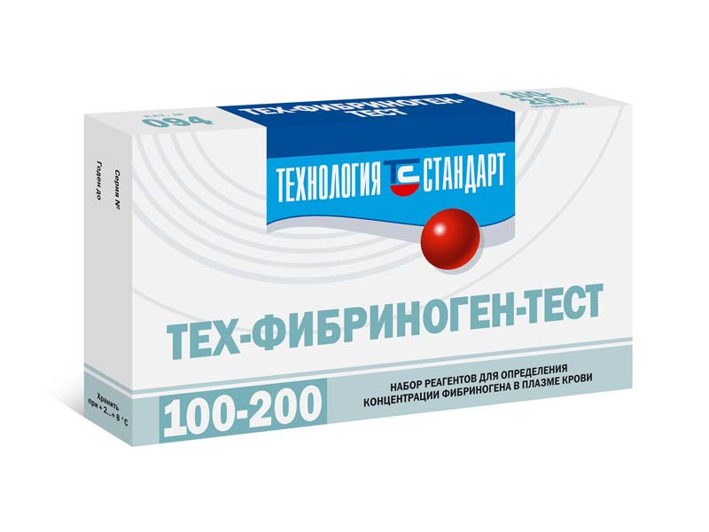 Тех-Фибриноген-тест (100 опр.)