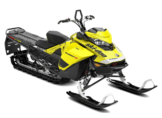 Снегоход Ski-Doo SUMMIT X 165 850 E-TEC SHOT черно-желтый 2020