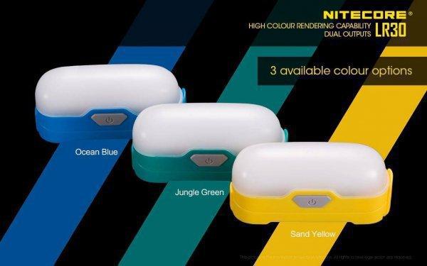 Фонарь NITECORE LR 30 green