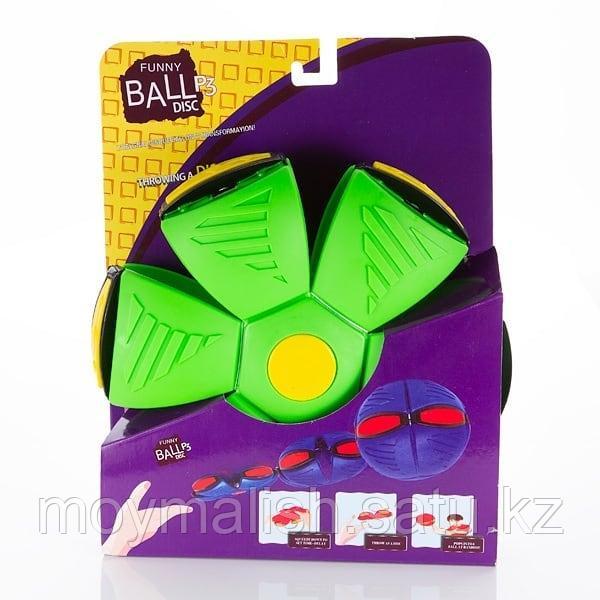 Мяч трансформер FLAT BALL P3 Disk (светящийся) - фото 5 - id-p80964176