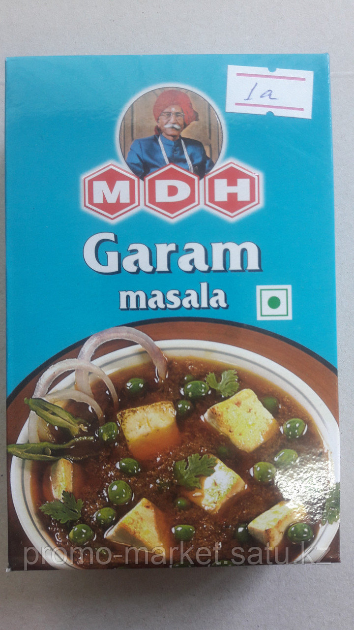 1 MDH GARAM MASSALA Спец.смесь молотый для гарам масала 100г.