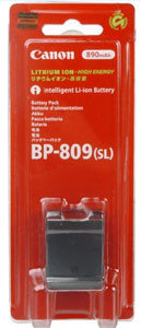 Аккумулятор CANON BP 809, фото 2