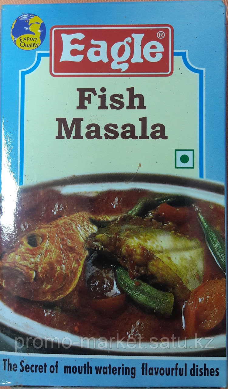 9 Eaqle FISH MASSALA Спец.смесь молотый для Рыбы 100г.