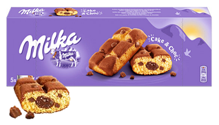 Бисквит Milka Cake & Choc 175 гр /упаковка 16шт/