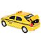 ТехноПарк Металлическая инерционная модель Renault Logan, Такси, 12 см., фото 4