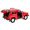 Технопарк Машина металл LADA 4x4 длина 12 см, двери, багаж, инерц, красный, фото 4