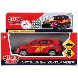 ТехноПарк Металлическая инерционная модель Mitsubishi Outlander, спорт, 12 см.