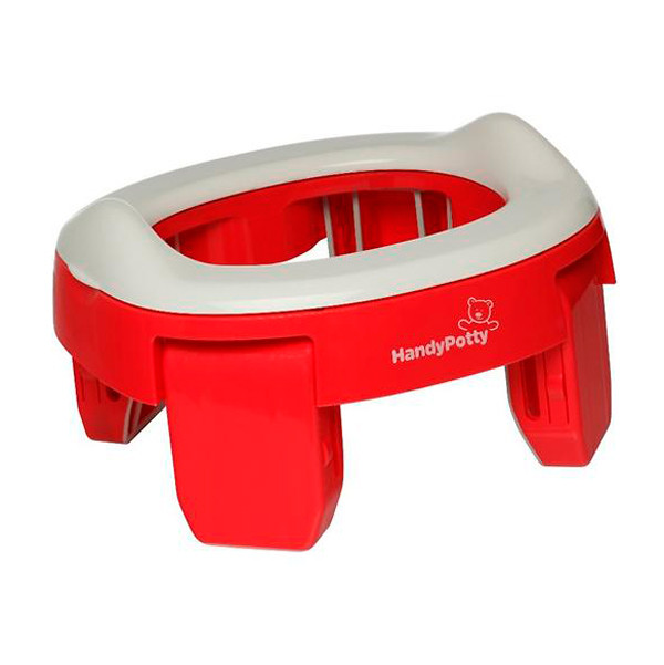 Roxy Kids Горшок дорожный и насадка на унитаз HandyPotty Красный