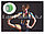 Пластырь для поддержки мышц Kinesiology Tape спортивный тейп Кинезио 5 см х 5 м (зеленый), фото 5