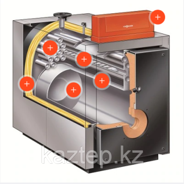 Газовый котел VITOPLEX 100 - фото 2 - id-p80971337