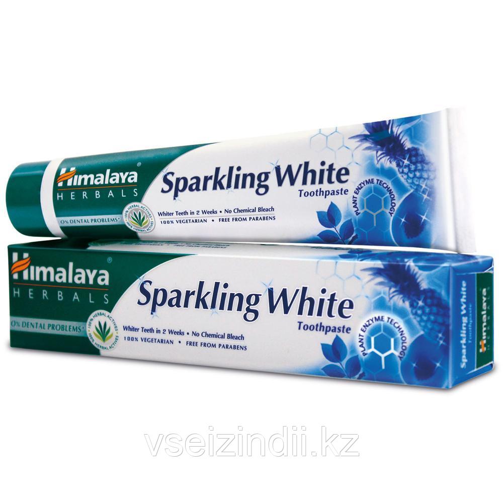 Зубная паста Спарклинг Вайт, Гималаи (Sparkling white, Himalaya), отбеливающая, 80 гр