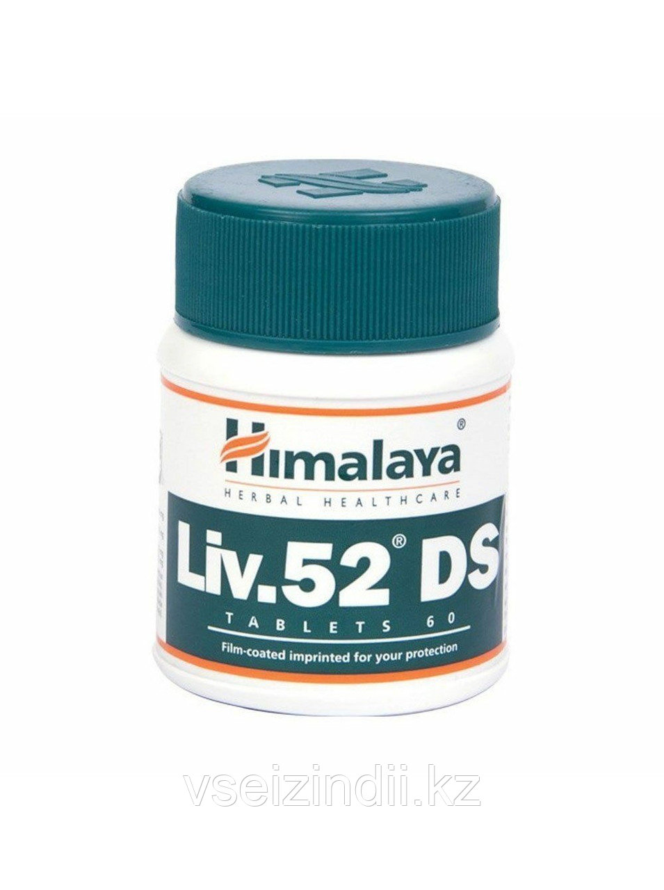 Лив.52 ДС, Гималаи (Liv 52DS, Himalaya), 60 табл, лечение печени, гепатит, желтуха, анорексия, ранний цирроз
