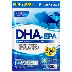 Рыбий жир ДГК и ЭПК (DHA+EPA), Fancl (Омега 3). Иммуномодулятор. 150 капсул
