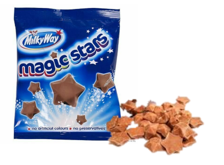 Шоколадные конфеты MilkyWay Magic Stars 33 гр (36 шт в упаковке)