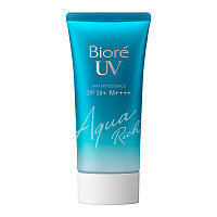 Солнцезащитный флюид Aqua Rich, Biore UV  SPF 50+,  50 мл