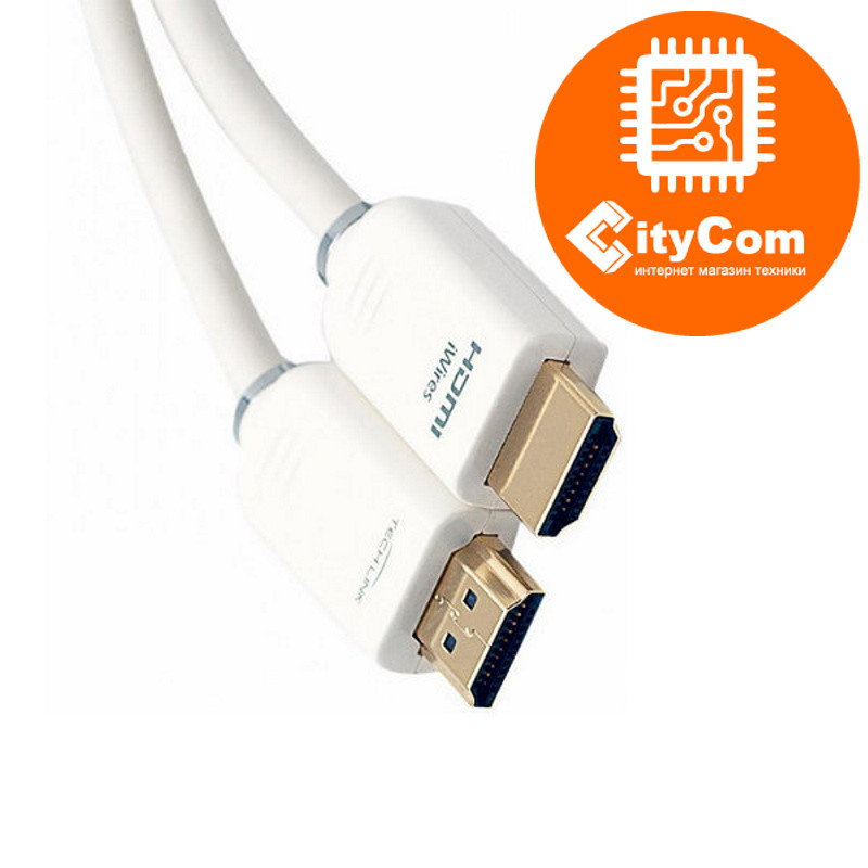 HDMI cable 10m, Right Cable, white Арт.5065 - фото 1 - id-p80973983