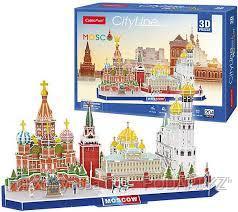 CubicFun Достопримечательности Москвы, 204 элемента
