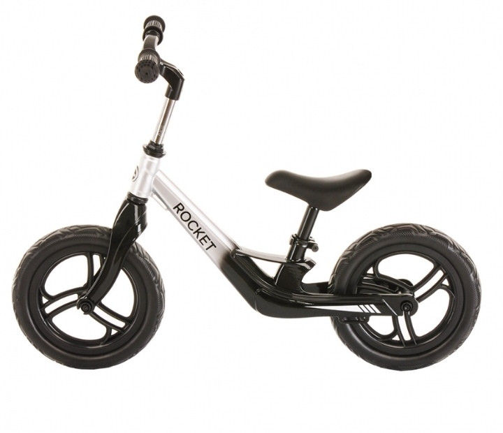 Беговел Pituso Rocket Magnesium Серебристо-черный/Black+Silver