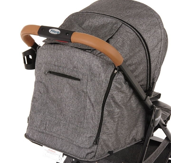 Прогулочная коляска Pituso Toledo Jeans Grey/Серый