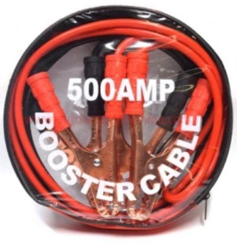 Провода стартовые для прикуривания автомобиля Booster Cable в чехле (500А) - фото 1 - id-p80976376