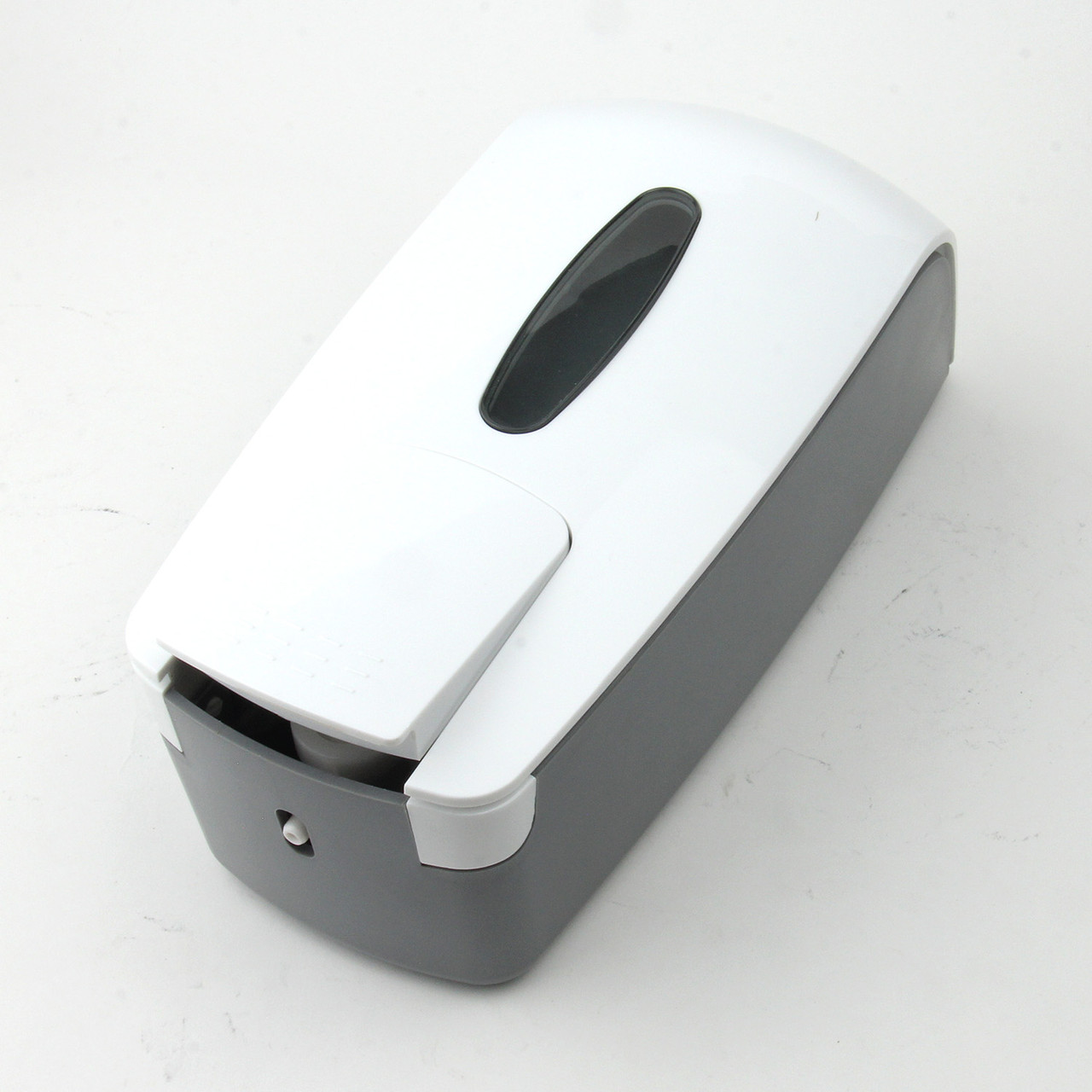 Дозатор для мыла ZY-R03 (белый-прозрачный)