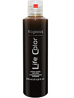 Шампунь оттеночный 200мл коричневый Kapous Life Color