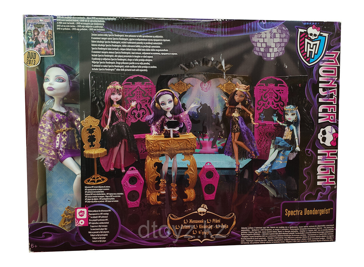 Игровой набор " Кукла Спектра Вондергейст Monster High Y7720