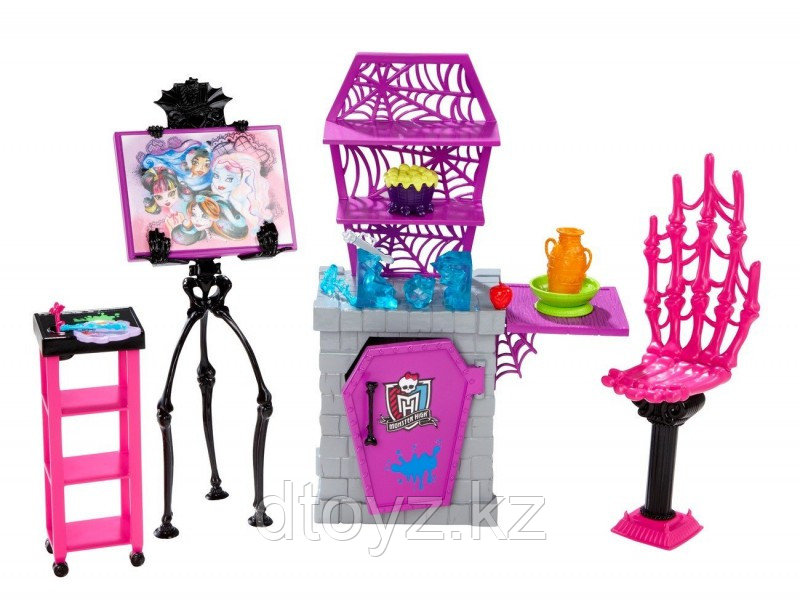 Набор игровой Monster High Студия Дракулауры Художественный Класс BDD81 / BDD83 - фото 2 - id-p80989265