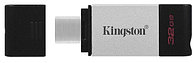 Kingston DT80/32GB USB-накопитель DataTraveler 80 USB-С 32GB металл