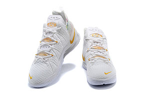 Баскетбольные кроссовки Nike LeBron 18 ( XVIII) White, фото 2