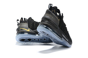 Баскетбольные кроссовки Nike LeBron 18 ( XVIII) Black\Gold (36-46), фото 2