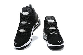 Баскетбольные кроссовки Nike LeBron 18 ( XVIII) Black\White, фото 2