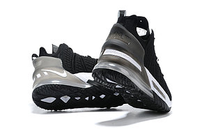 Баскетбольные кроссовки Nike LeBron 18 ( XVIII) Black\White, фото 2