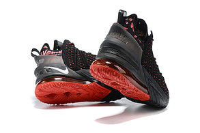 Баскетбольные кроссовки Nike LeBron 18 ( XVIII) Black\Red, фото 2