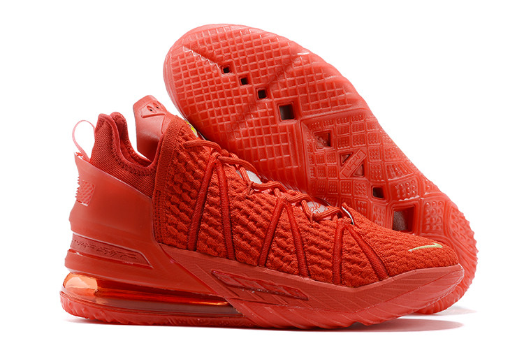 Nike lebron outlet 18 red