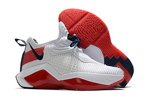 Баскетбольные кроссовки LeBron Soldier 14 ( XIV ) White\Red, фото 1