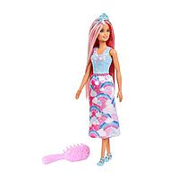 Кукла Барби принцесса с розовыми волосами, фото 1