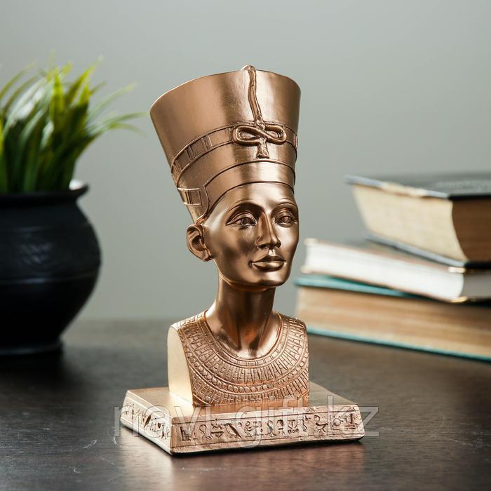 Фигура "Нефертити" гипс 10х17х9см