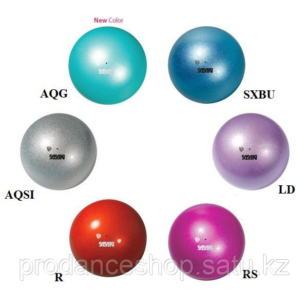 Мяч сениор блестящий модель M-207 M Sasaki Цвет AQG Диаметр 18 Материал Каучук Категория FIG - фото 2 - id-p80039187