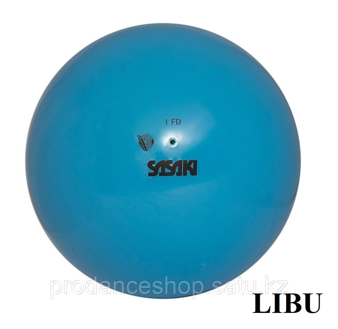 Мяч сениор модель M20-A Sasaki Цвет LIBU Диаметр 18 Материал Каучук Категория FIG - фото 1 - id-p80039178