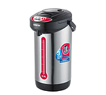 Термопот Centek CT-0080 Black 3л, 600Вт, 3 способа подачи воды, корпус из нержавеющей стали